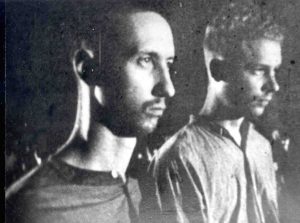 Lt Phillip Butler, USN (right). Lt Hayden Lockhart (left)