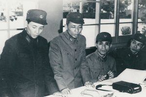 "Dum Dum" (second from right) and others