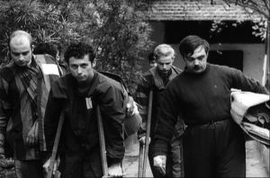 (left to right) Capt Peter Giroux, USAF. 1st Lt William Arcuri, USAF. Ltjg Roger Lerseth, USN. Capt Michael LaBeau, USAF.
