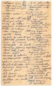 POW Spanish Lessons on Vietnamese cigarette wrapper