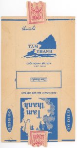 Blank Vietnamese cigarette wrapper