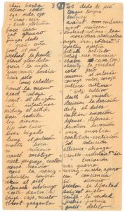 POW Spanish Lessons on Vietnamese cigarette wrapper