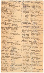 POW Spanish Lessons on Vietnamese cigarette wrapper