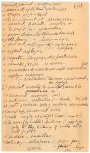 POW Spanish Lessons on Vietnamese cigarette wrapper