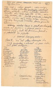 POW Spanish Lessons on Vietnamese cigarette wrapper