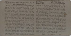 Military Heroes of World War at Kansas City