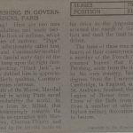 Joffre and Pershing in Governor's Gardens, Paris