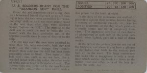 U.S. Soldiers Ready For The "Abandon Ship" Drill