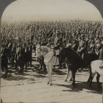 A Bristling Forest of Bayonets. Russian Troops on Review