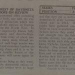 A Bristling Forest of Bayonets. Russian Troops on Review