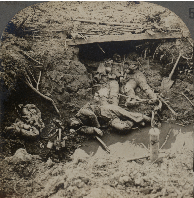 German Dead in the La Basse Area