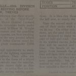 On the Moselle - 89th Division Doughboys Resting Before Review, Treves