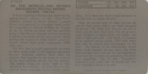 On the Moselle - 89th Division Doughboys Resting Before Review, Treves