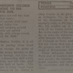 America's Unknown Soldier Comes Home To His Native Soil