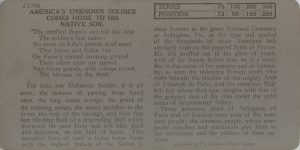 America's Unknown Soldier Comes Home To His Native Soil