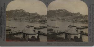 The Stars and Stripes Flying Over Ehrenbreitstein on the Rhine