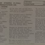 The Stars and Stripes Flying Over Ehrenbreitstein on the Rhine