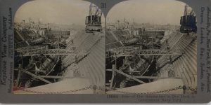 Submarines in Dry Dock in Government Navy Yard