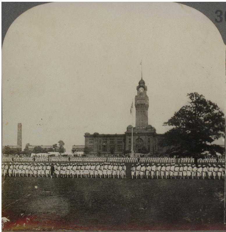 Thousands of Uncle Sam's Sailors