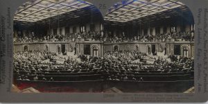 President Wilson Addressing Congress
