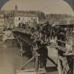 View of the Famous Bridge Over the Marne