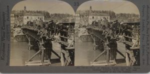 View of the Famous Bridge Over the Marne