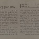 No Man's Land Near Lens, France