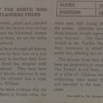 Proud Men of the North Who Fought on Flanders Fields