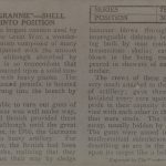 Feeding "Grannie" - Shell Hoisted Into Position