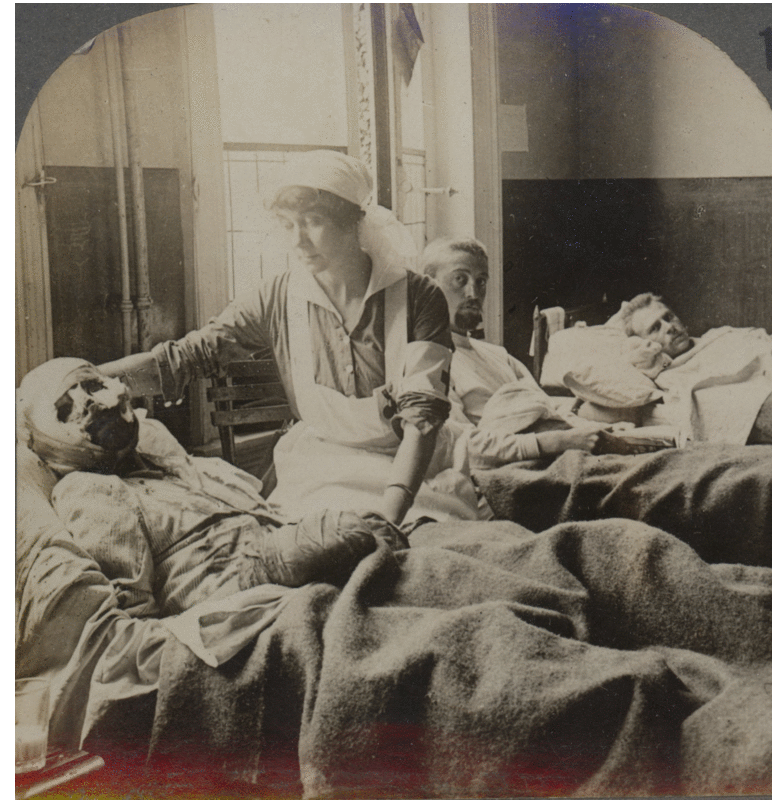 The Horror of War - Ghastly Glimpse of Wounded