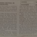 French Soldiers Resting in the Trenches