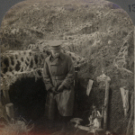 Camouflaged Trenches in Chemin des Dames Sector.