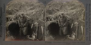 Camouflaged Trenches in Chemin des Dames Sector.