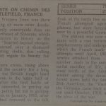 Desolate Waste on Chemin Des Dames Battlefield, France