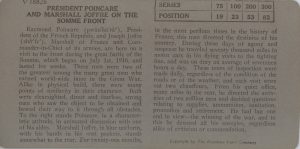 President Poincare and Marshall Joffre on the Somme Front
