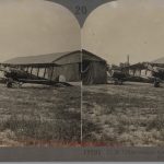 U.S. Observation Airplane on West Front