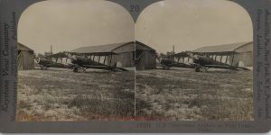 U.S. Observation Airplane on West Front