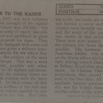 Our Answer to the Kaiser