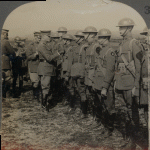 Gen. Pershing Decorating Officers of 89th Div., Treves