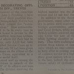 Gen. Pershing Decorating Officers of 89th Div., Treves