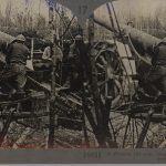 A French 155-MM. Gun Trained on the German Trenches