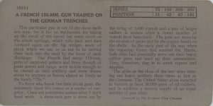 A French 155-MM. Gun Trained on the German Trenches