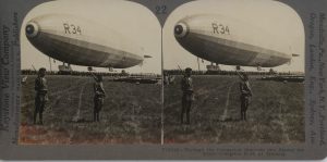 Dirigible R-34 at Mineola