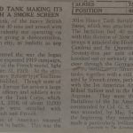 Huge Armored Tank Making Its Way Through a Smoke Screen