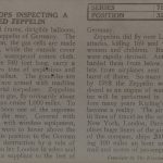 French Troops Inspect a Wrecked Zeppelin