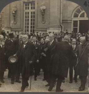 Leaving Palace of Versailles
