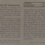 Leaving Palace of Versailles