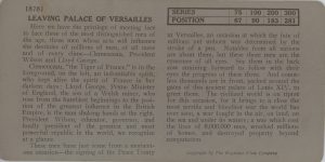 Leaving Palace of Versailles