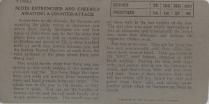 Scots Entrenched and Cheerily Awaiting a Counter-Attack