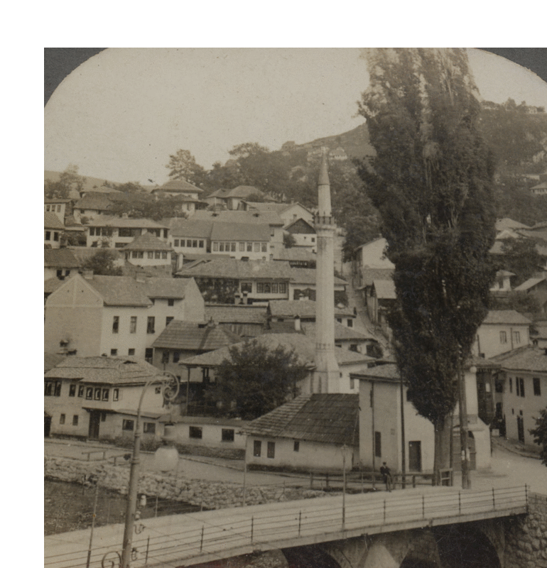 Sarajevo, Jugo-Slavia - Scene of Murder of Crown Prince